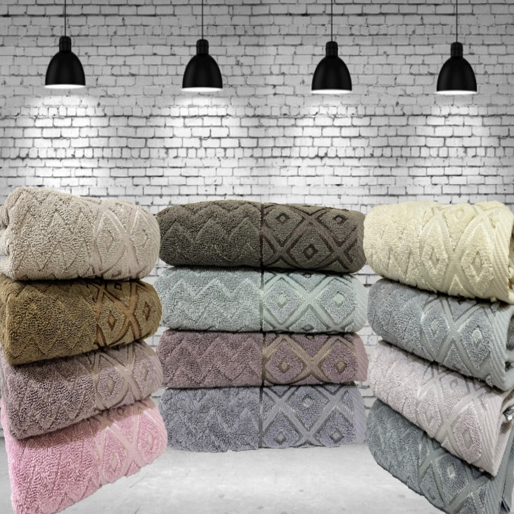 El Havlusu 50x90 cm Mozaik Desenli